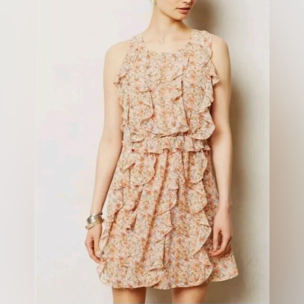 Sachin + Babi Senna Floral Ruffle Dress